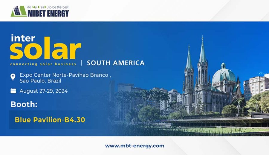 Mibet nimmt an der Intersolar South America 2024 teil