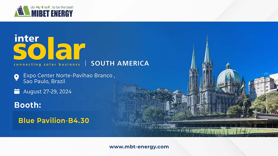 Mibet nimmt an der Intersolar South America 2024 teil